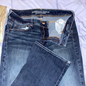 American Eagle super stretch kick boot